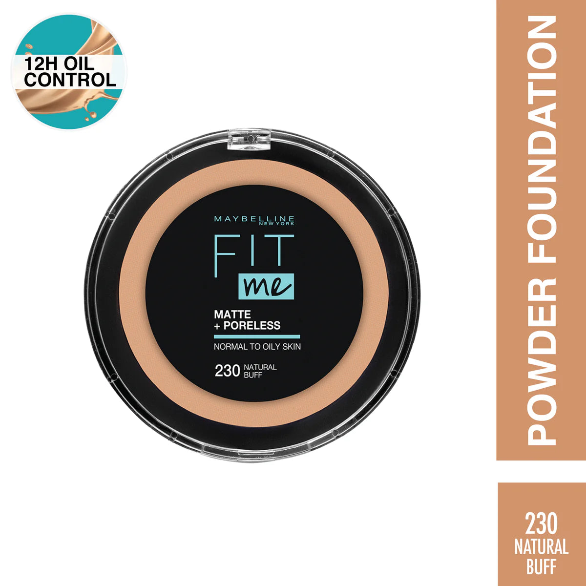 Maybelline New York Fit Me- Perfect Matte Finish & Poreless Powder That Lasts Up To 16 Hours
