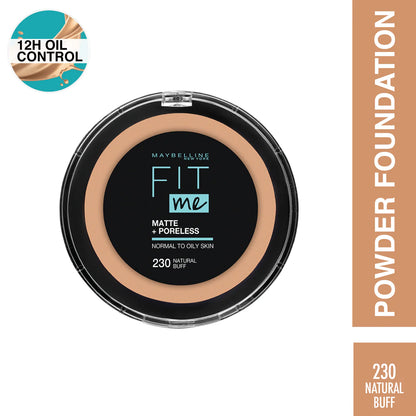 Maybelline New York Fit Me- Perfect Matte Finish & Poreless Powder That Lasts Up To 16 Hours