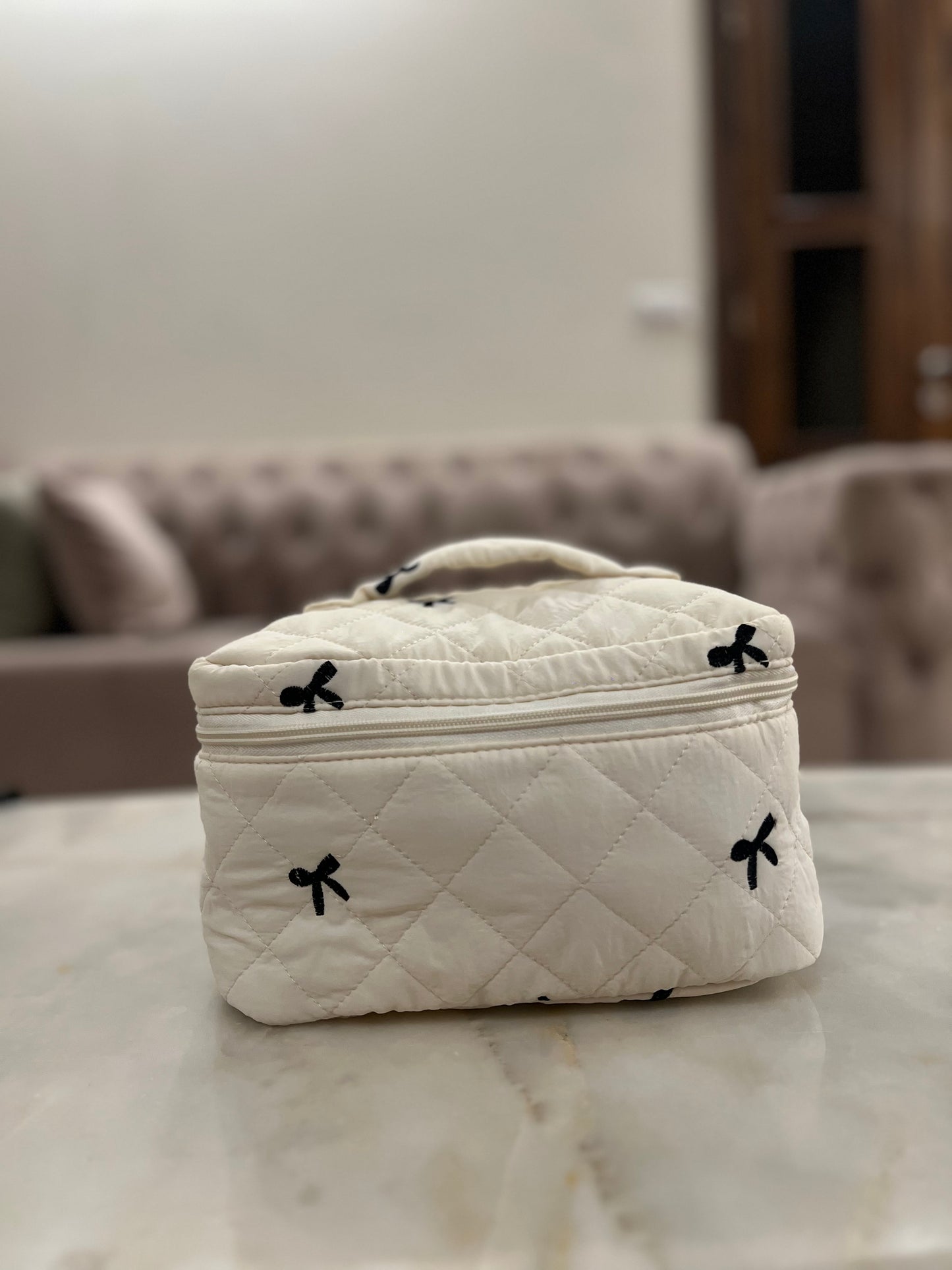 Makeup bag pouch large