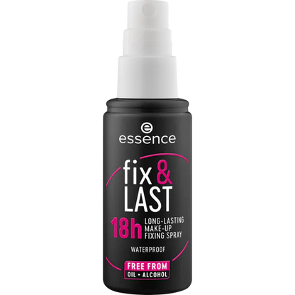 Essence fix & LAST 18h LONG-LASTING MAKE-UP FIXING SPRAY