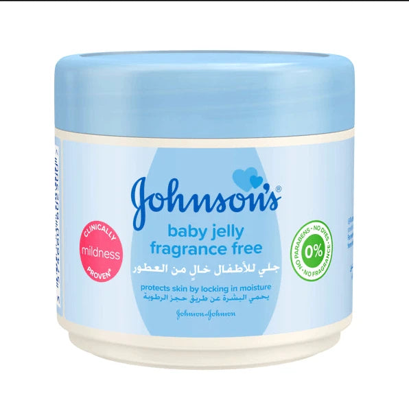 Johnsons baby jelly moisturizer fragrance free