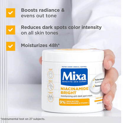 Mixa niacinamide bright dark spots cream 400ml