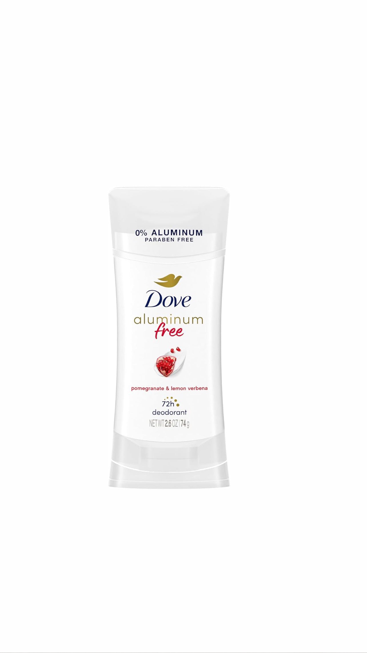 Dove aluminum free pomegranate stick