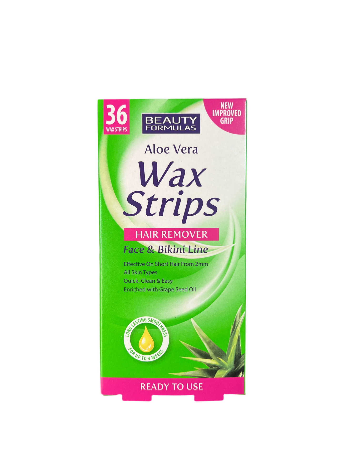 Beauty formulas face & bikini wax strips