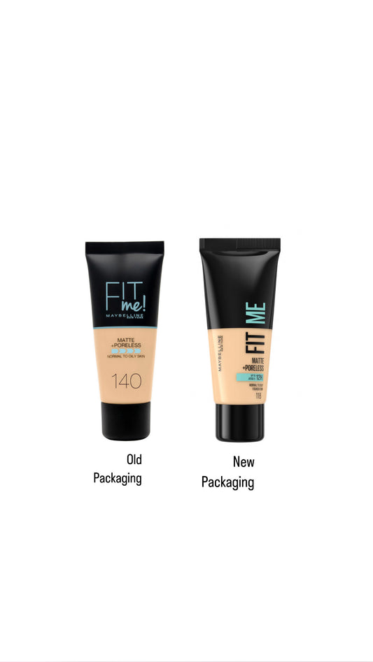 Maybelline fitme foundation