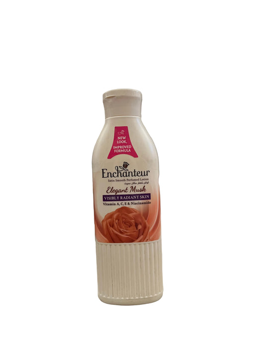 Enchanteur elegant musk body lotion