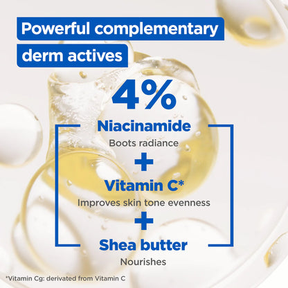 Mixa Niacinamide Bright Body Lotion For Dry & Dull Skin in Need of Unifying With Shea Butter, Niacinamide & Vitamin C 250ml