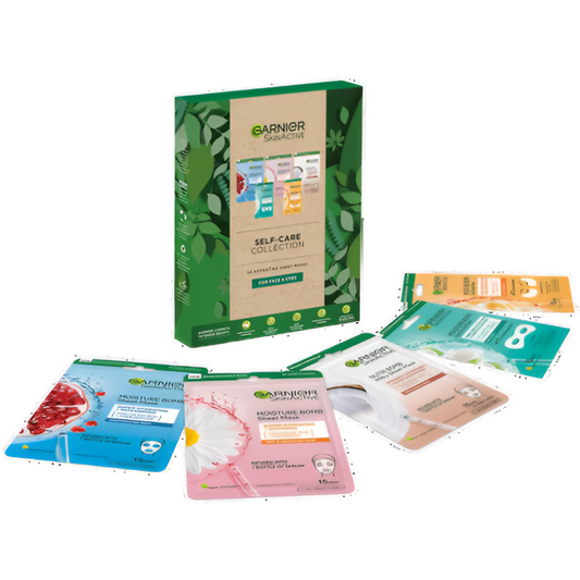 Garnier self care mask collection