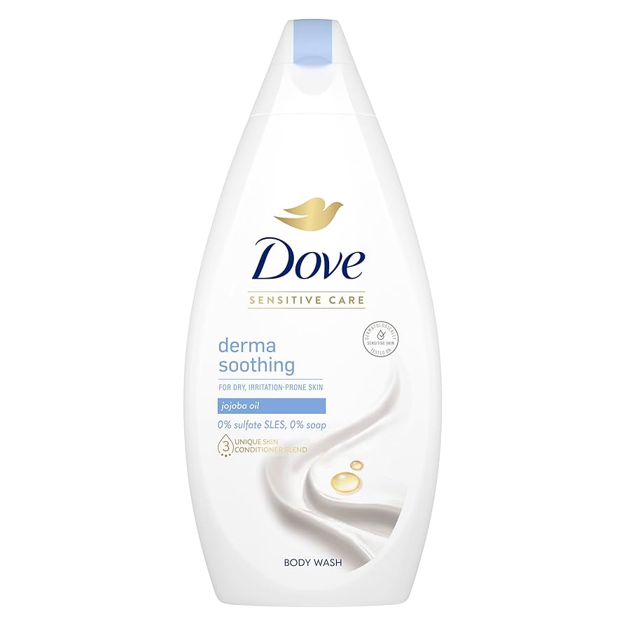 Dove soothing shower gel jojoba oil 450ml