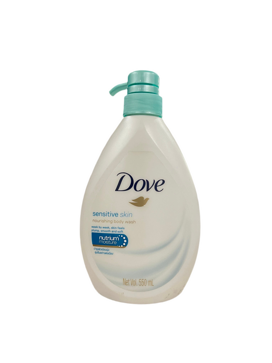 Dove sensitive skin shower gel 550ml