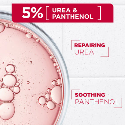 Mixa Urea Cica Repair Body Lotion - For Keratosis Pilaris, Dry, Flaky, Strawberry, Rough, & Fragile Skin & Tiny Reddish Bumps - With 5% Urea and Panthenol 400ml