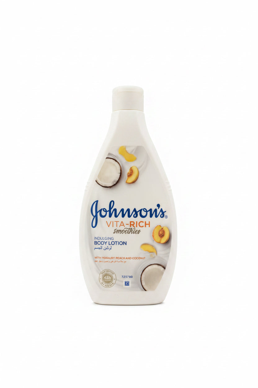 Johnsons yogurt peach & coconut body lotion 400ml