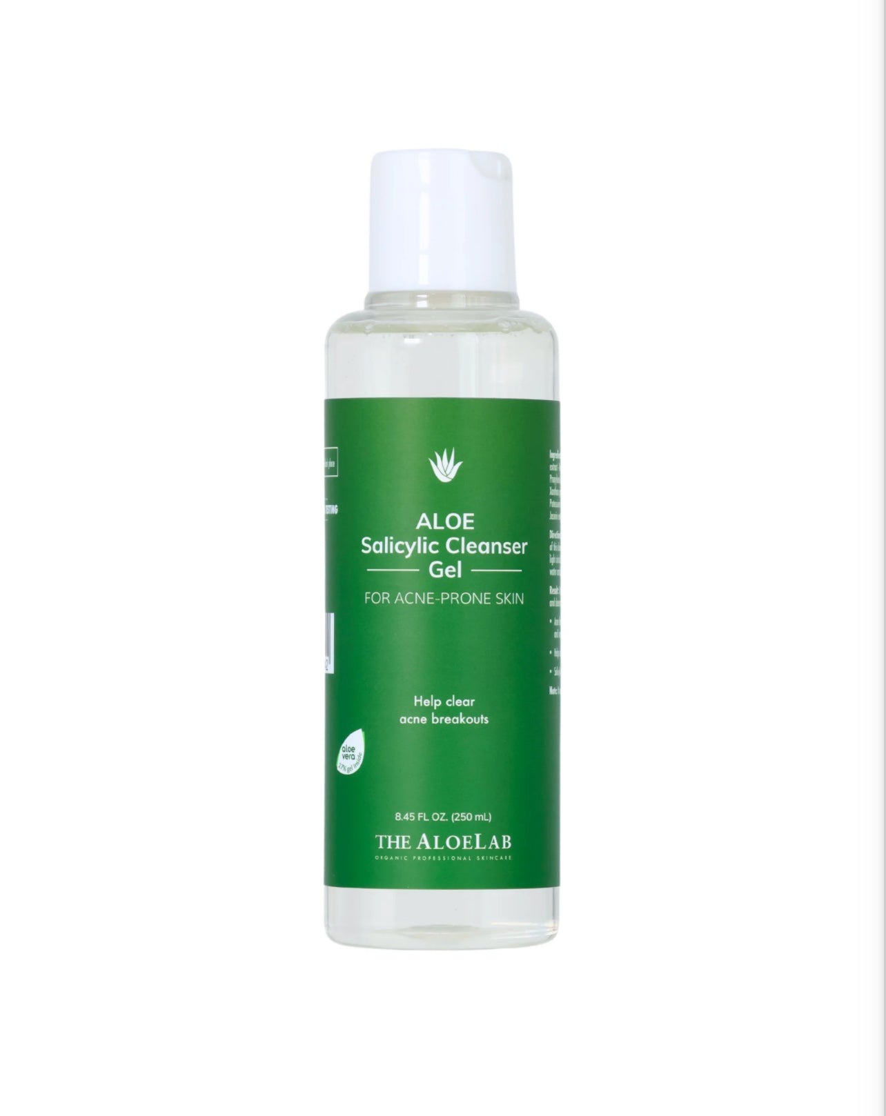 Aloe lab salicylic facial cleanser acne prone skin