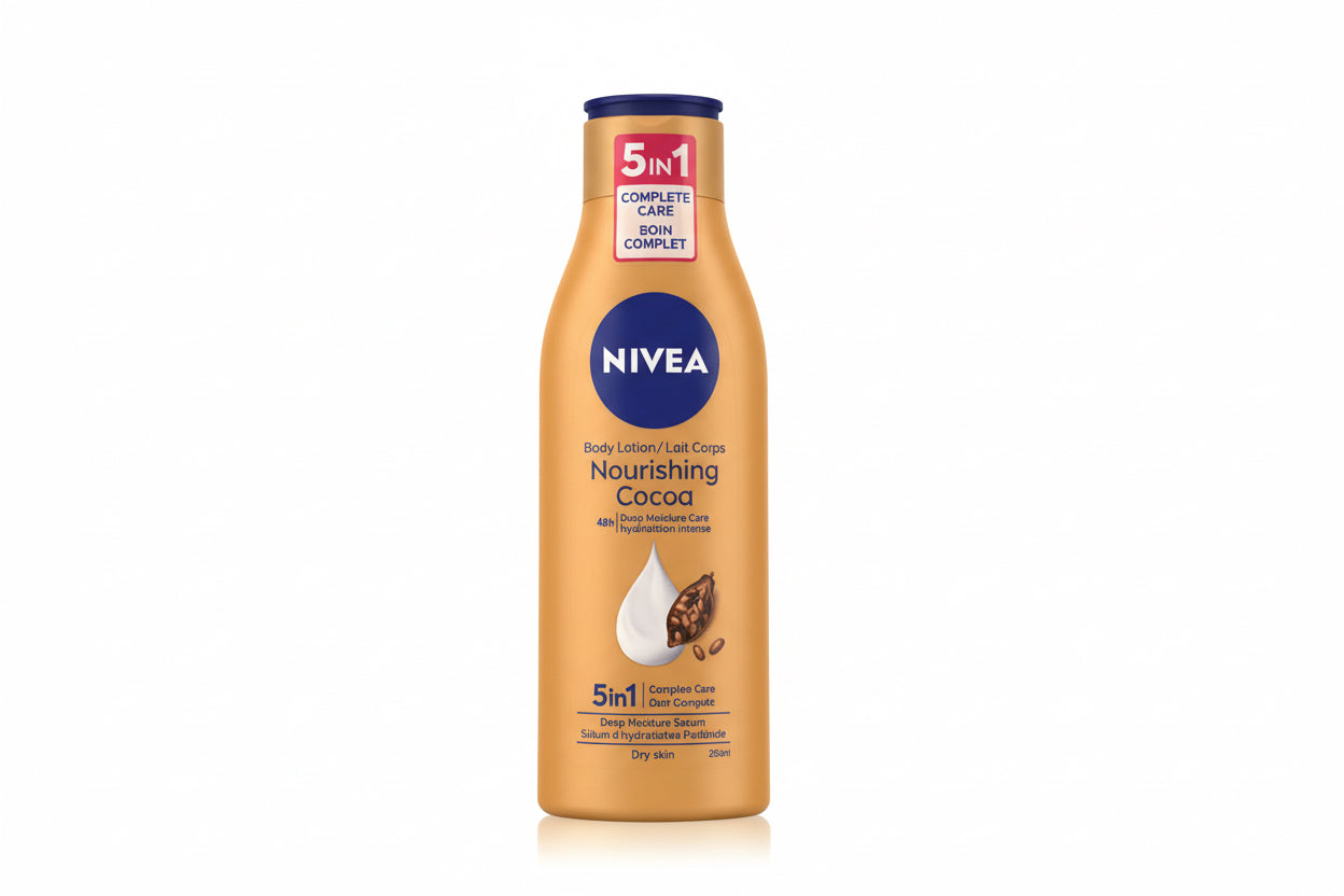 Nivea cocoa 5 in 1 body lotion 250ml