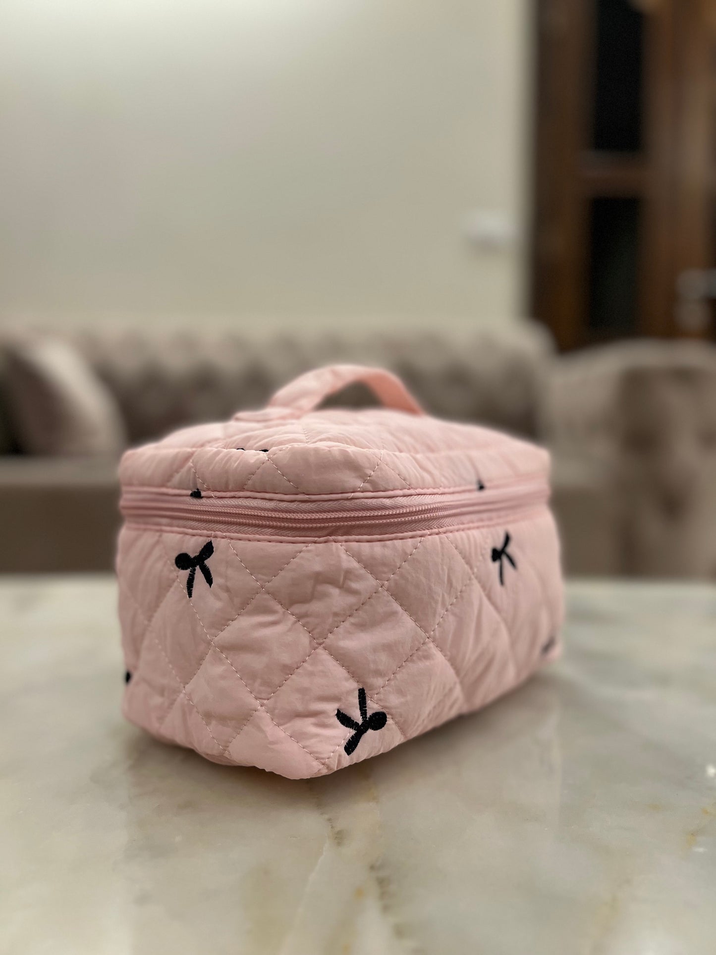 Makeup bag pouch large