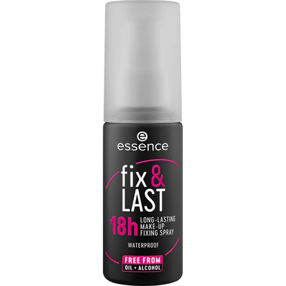 Essence fix & LAST 18h LONG-LASTING MAKE-UP FIXING SPRAY