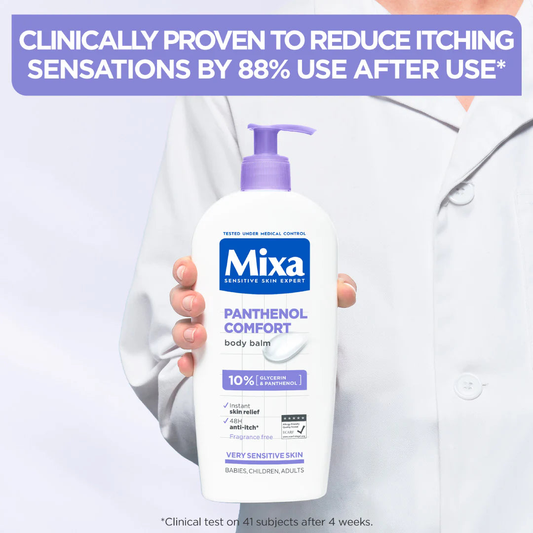 Mixa Panthenol Comfort Body Lotion For Dry Skin, Atopy Prone Skin and Eczema 400ml