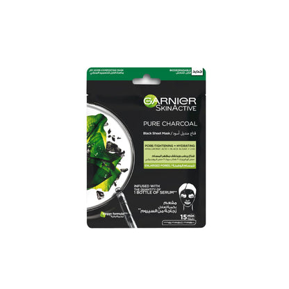 Garnier Charcoal and Algae Hydrating & Purifying Tissue Mask