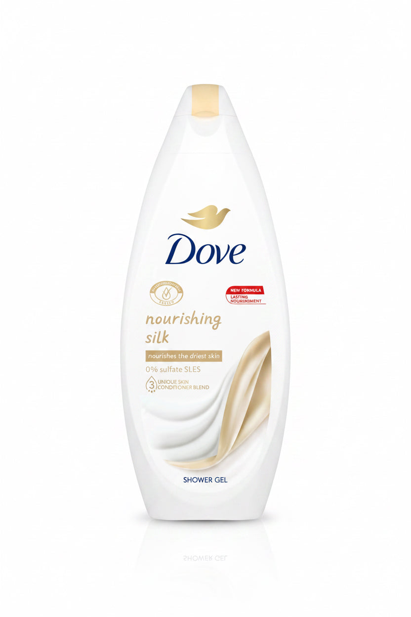 Dove nourishing silk shower gel 500ml