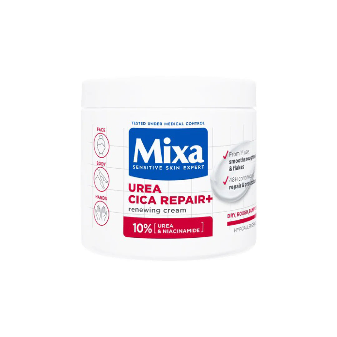 Mixa urea cica repair renewing cream 400ml