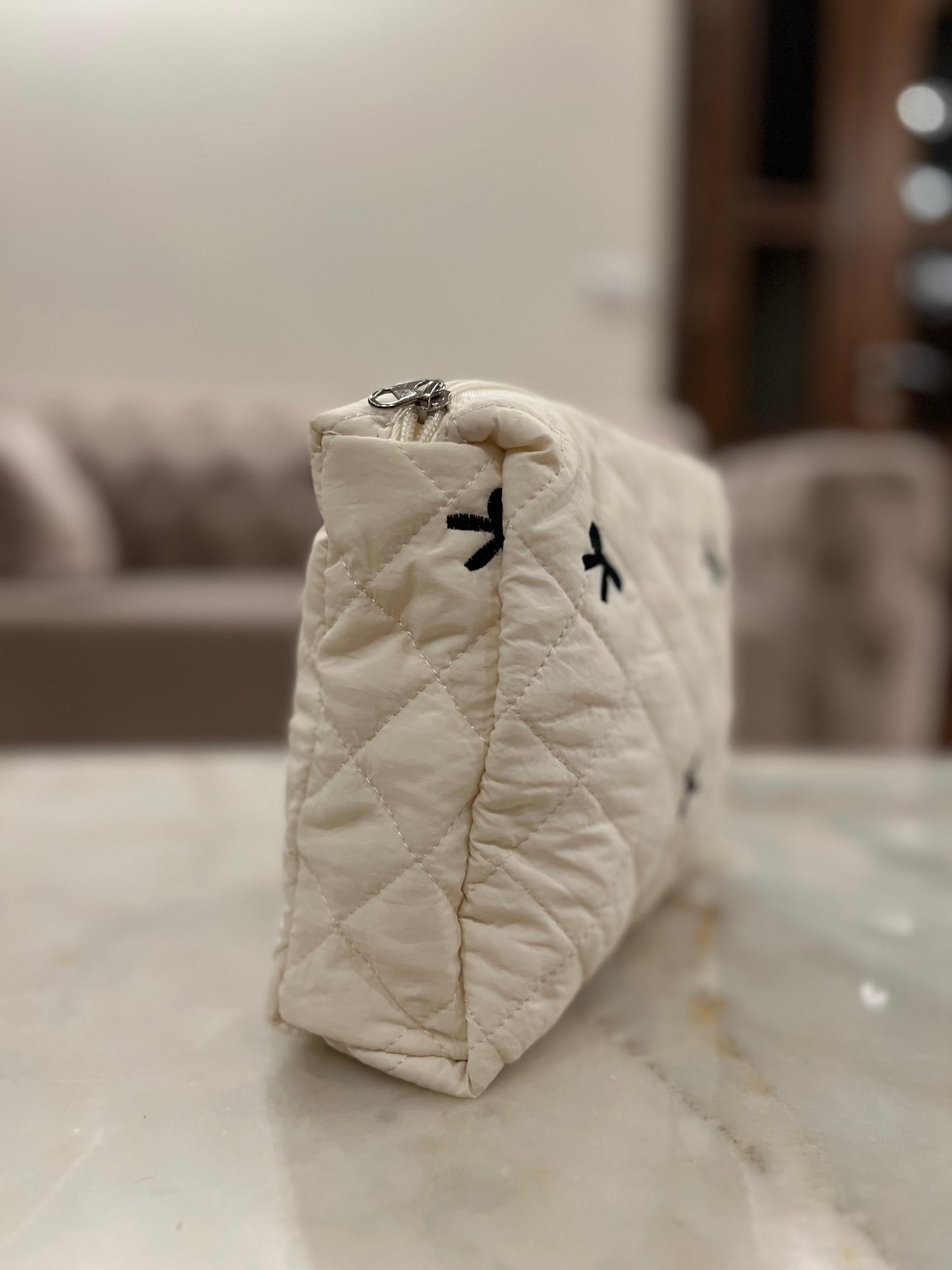 Makeup bag pouch large