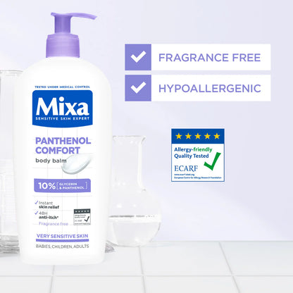 Mixa Panthenol Comfort Body Lotion For Dry Skin, Atopy Prone Skin and Eczema 250ml