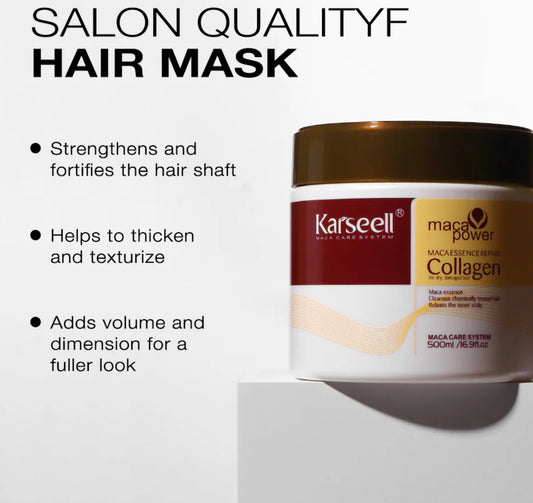 Karseel collagen hair mask treatment