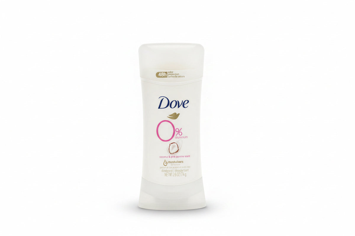 Dove coconut & pink jasmine aluminum free deodorant stick 74g