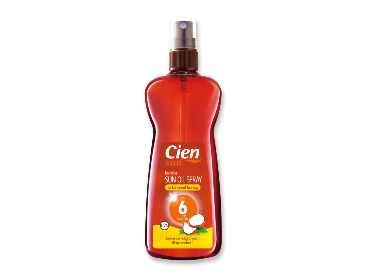 Cien sun oil tanning spray