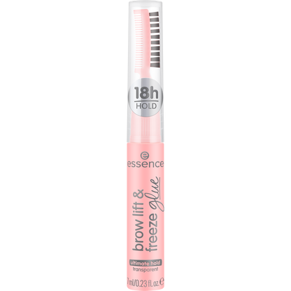 Essence brown lift & freeze glue eye brow gel 18h hold