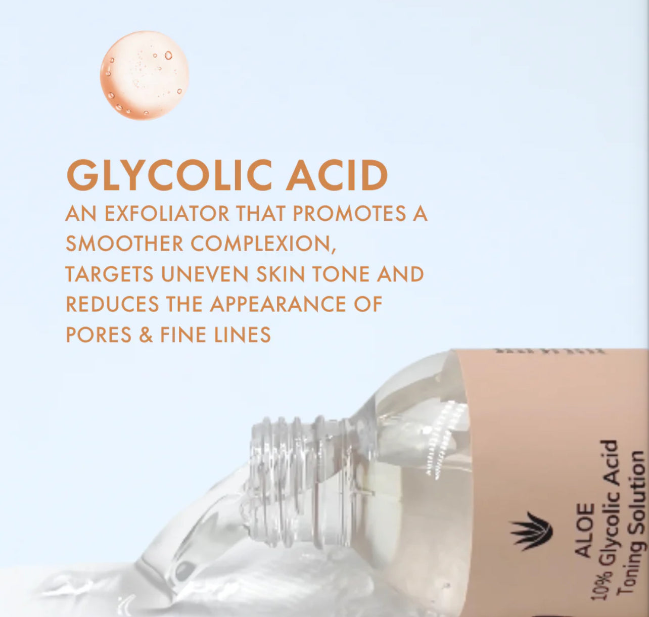 Aloe lab glycolic acid toning solution 10%