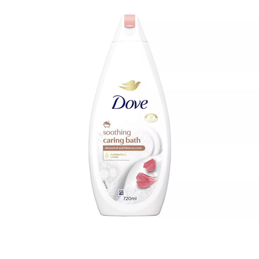Dove almond oil & hibiscus soothing shower gel 450ml