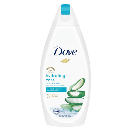 Dove hydrating aloevera shower gel 450ml