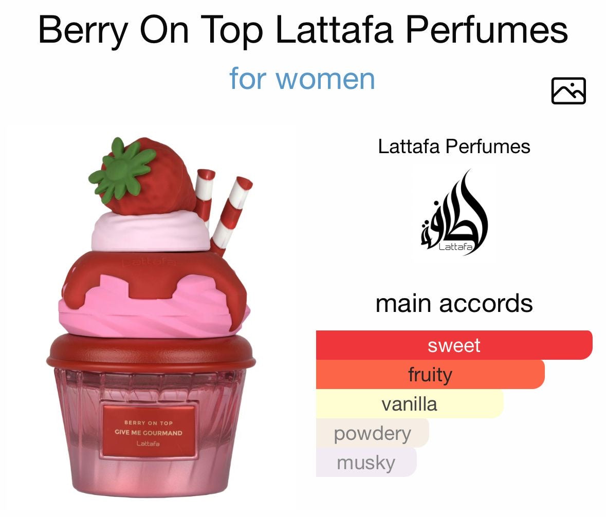 Lattafa berry on top perfume