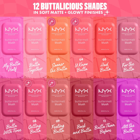 NYX BUTTERMELT BLUSH