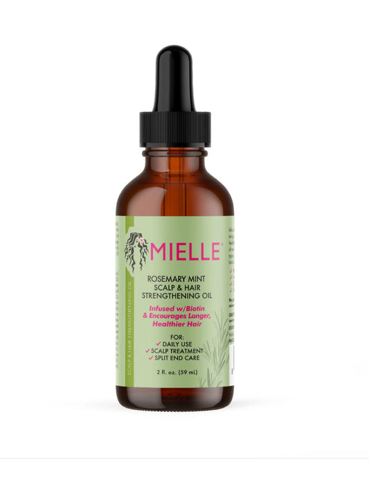 MIELLE - Rosemary Mint Scalp & Hair Strengthening Oil | 59 mL