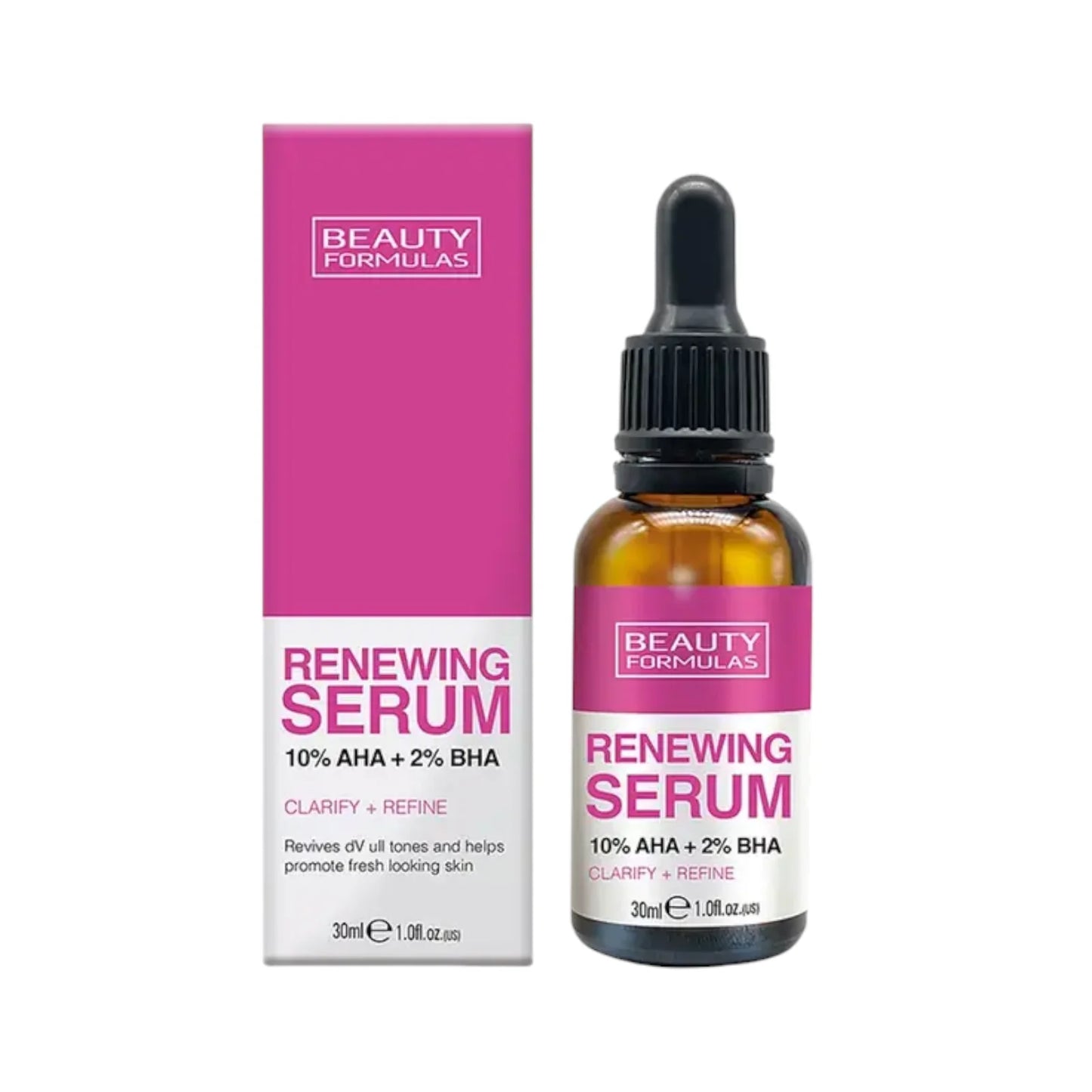 Beauty formulas renewing serum AHA+BHA