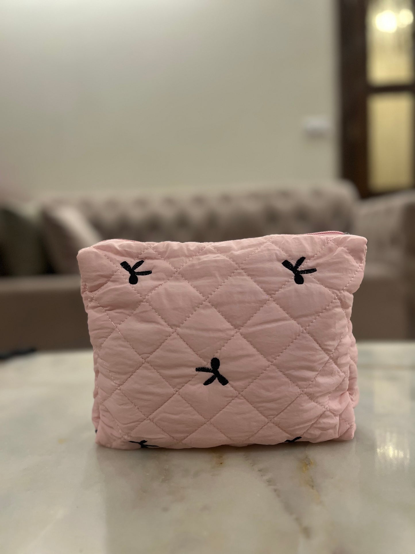 Makeup bag pouch large