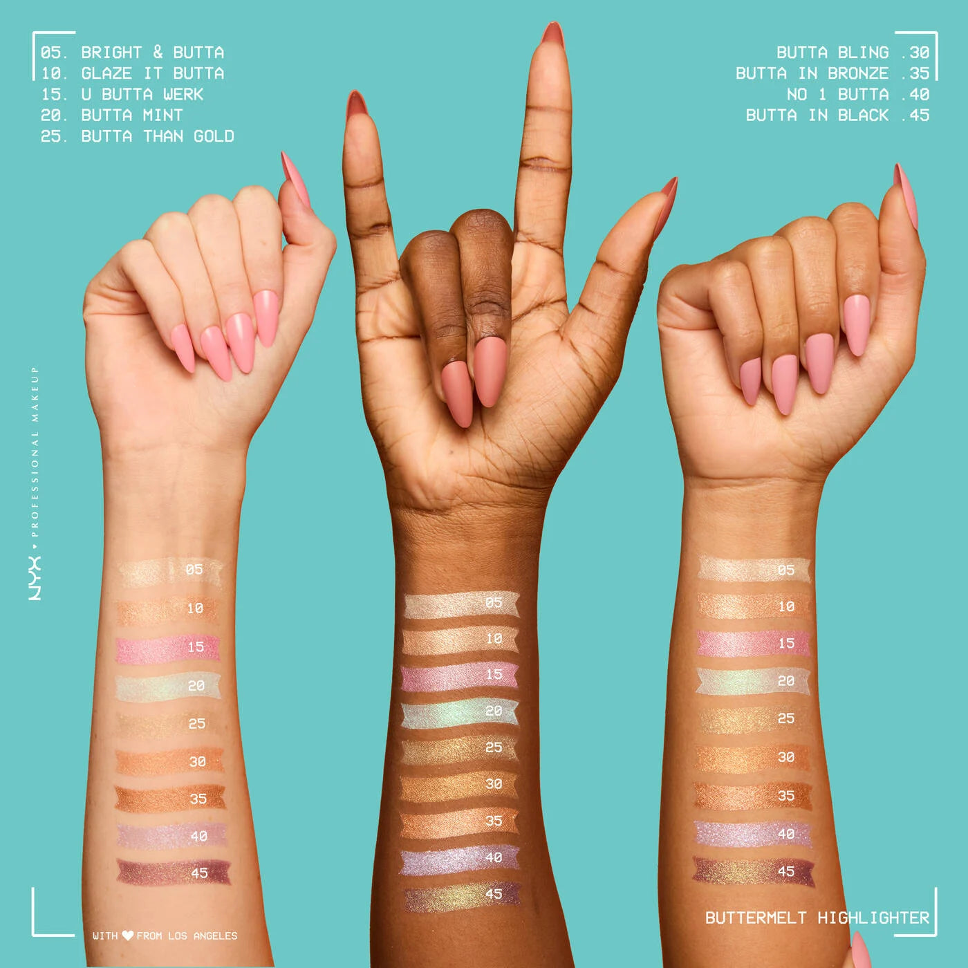 NYX BUTTERMELT HIGHLIGHTER BUTTA IN BRONZE