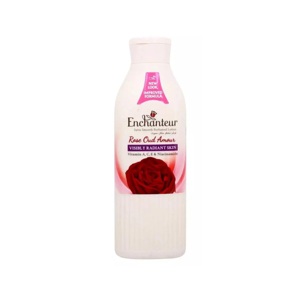 Enchanteur rose oud amour lotion