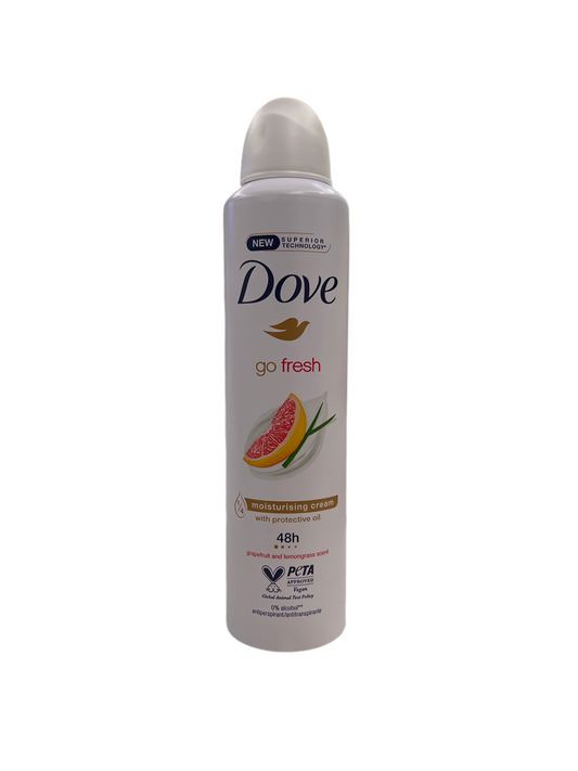 Dove grapefruit & lemongrass deodorant 250ml