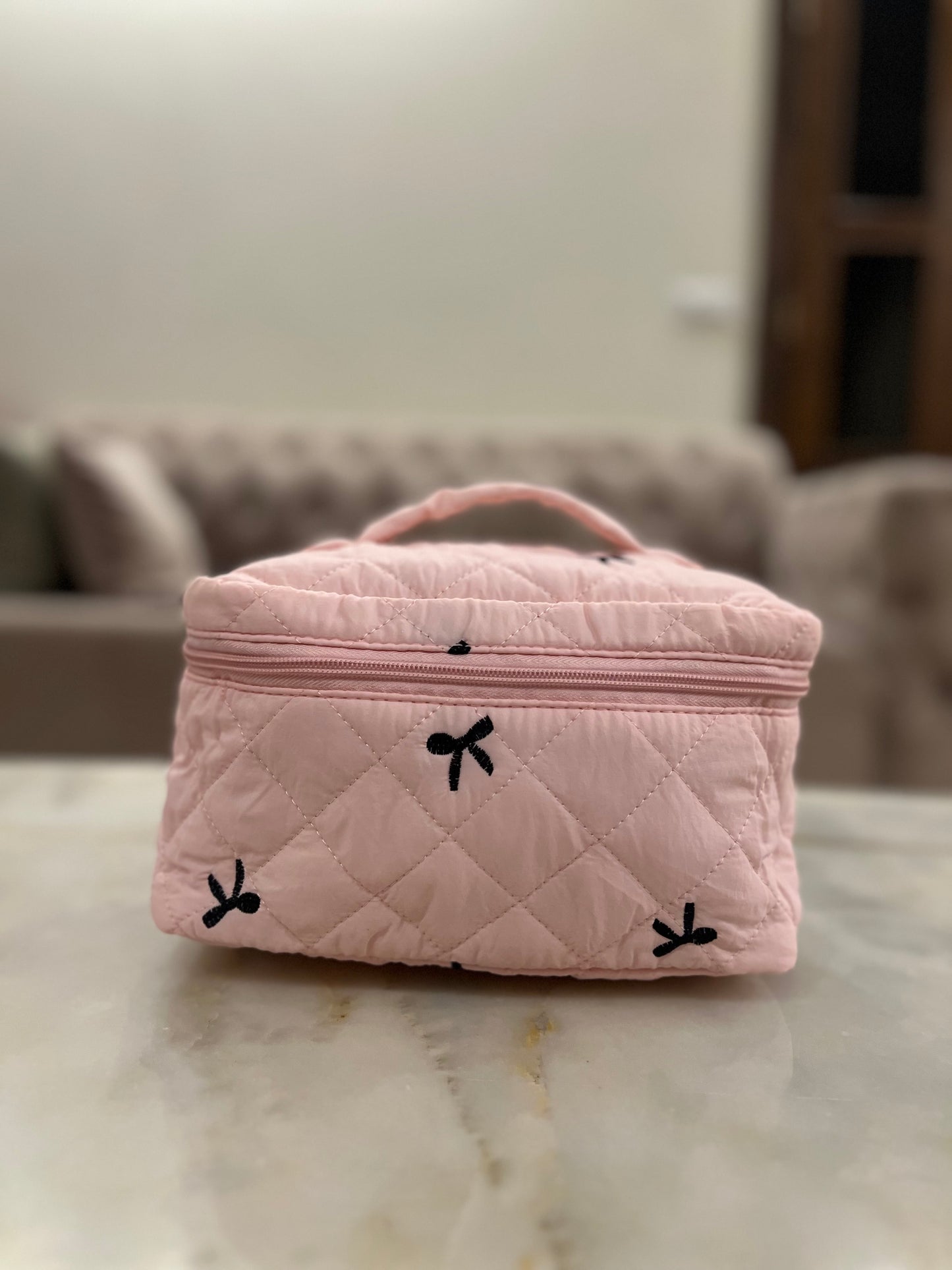Makeup bag pouch large