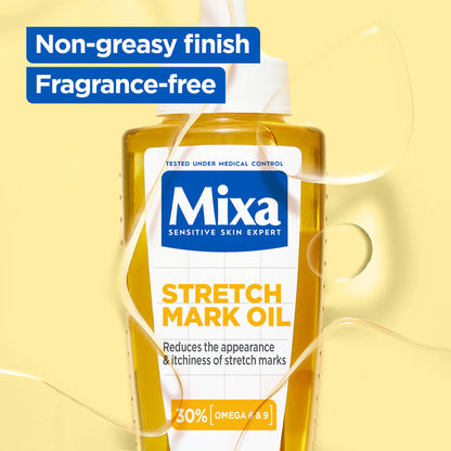 Mixa Anti Stretch Mark Oil For Skin with Stretch Marks With Omega 6 & 9