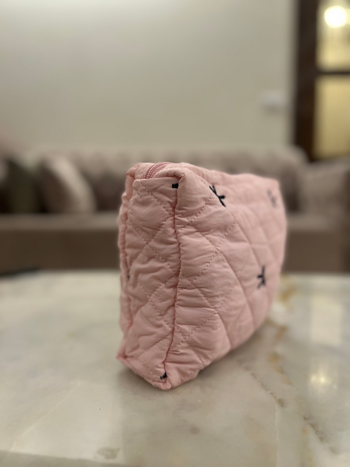Makeup bag pouch large