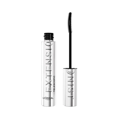 Loreal Paris Telescopic Extensionist Mascara for 24H Long-Lasting Curl, Volume, and Exceptional Lengthening Eyelashes with Eyelash-Extension Effect