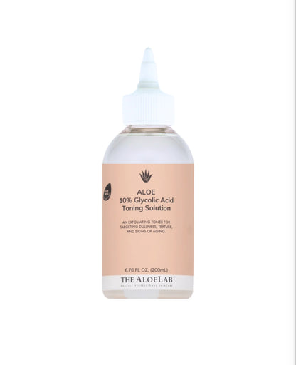 Aloe lab glycolic acid toning solution 10%