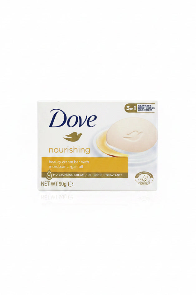 Dove nourishing soap with argan oil