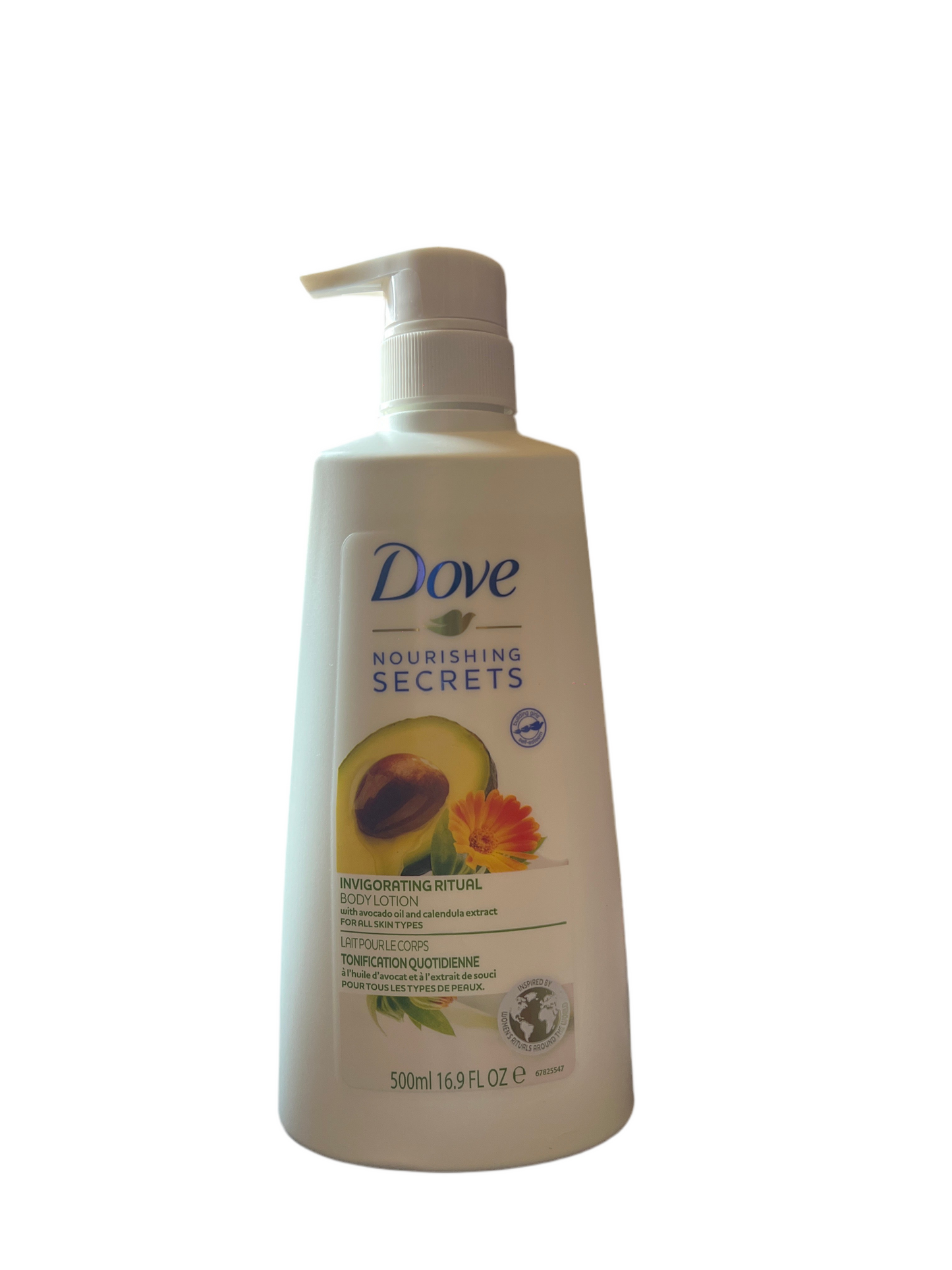 Dove avocado body lotion 500ml