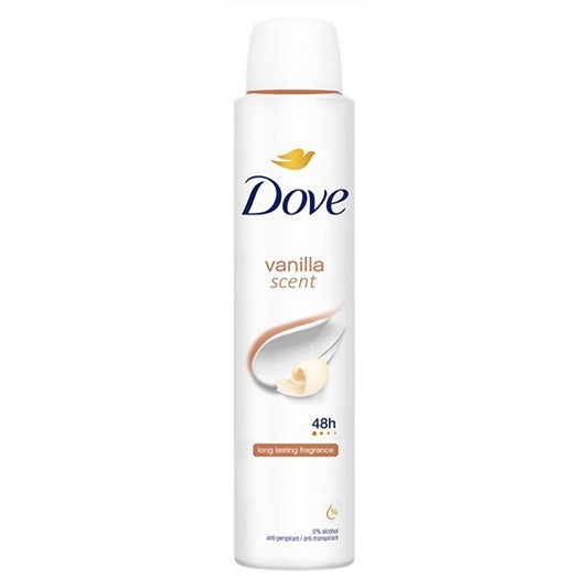 Dove vanilla scent deodorant 200ml