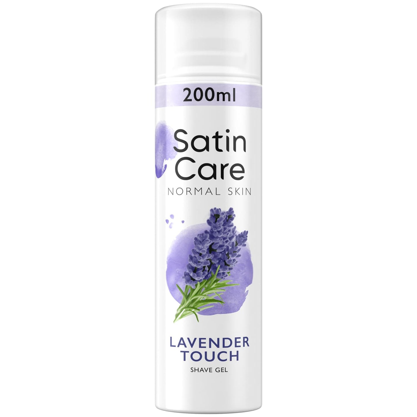 Satin lavender shave gel